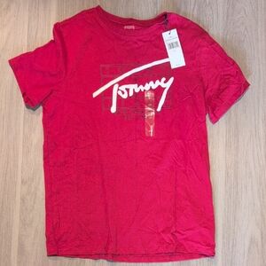 Tommy Hilfiger Red Graphic Tee